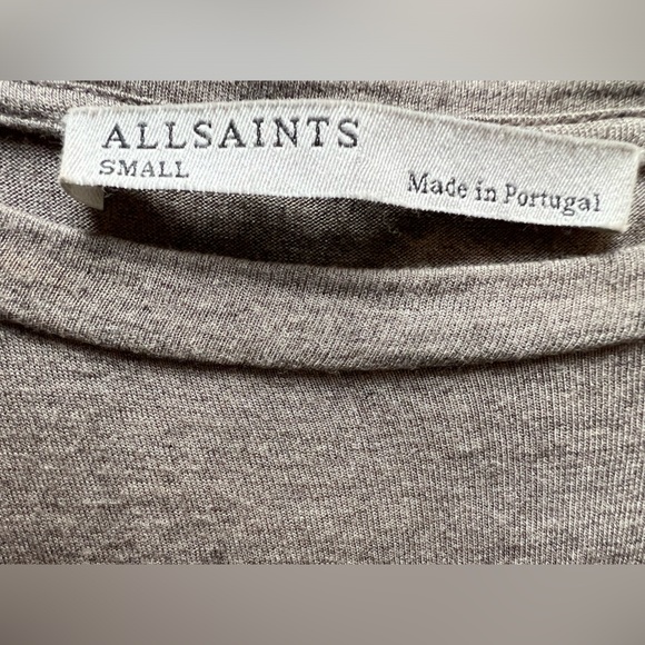 ALLSAINTS WAVE VI Top Tee Long Open Sleeve - Picture 6 of 11